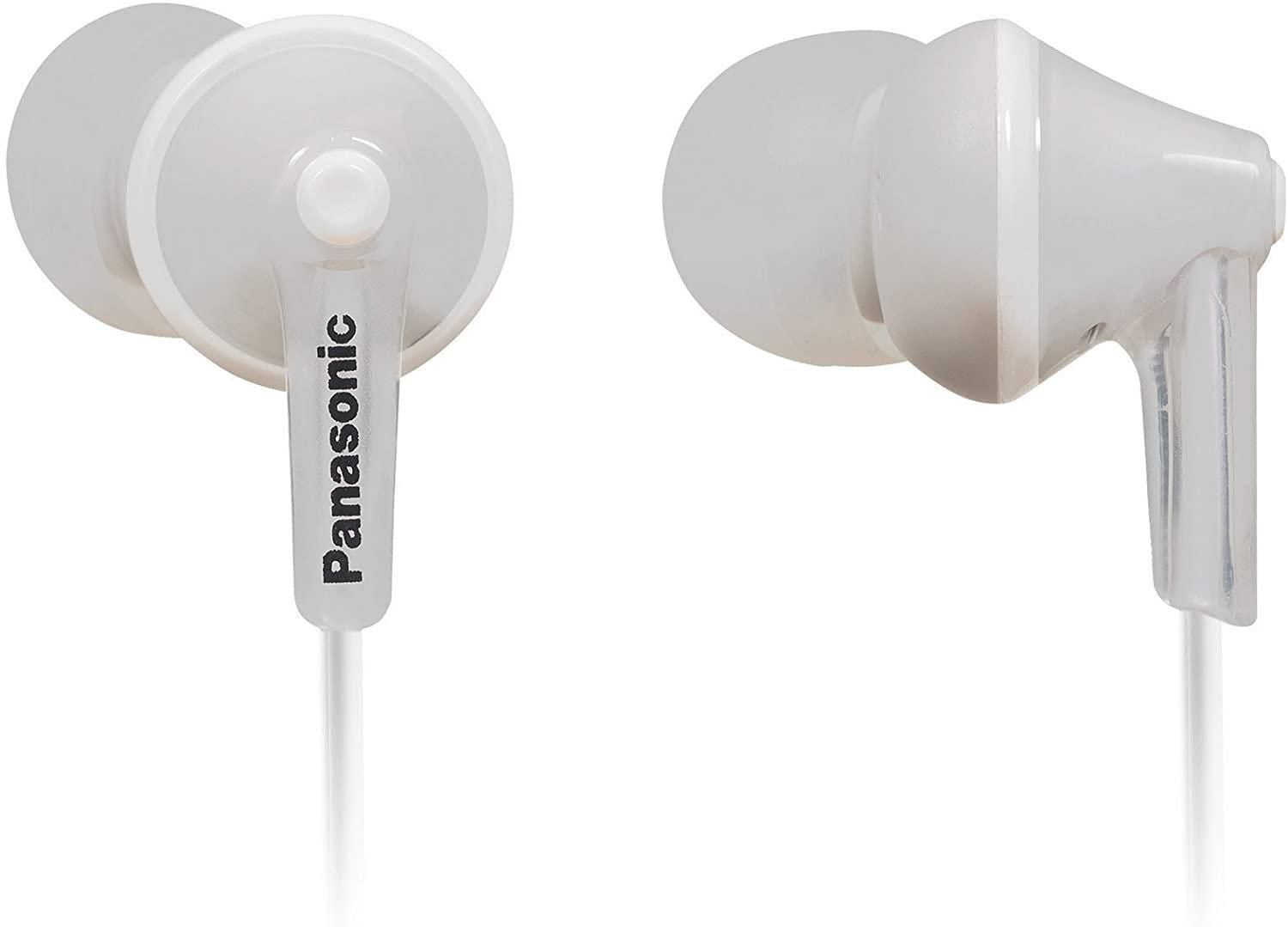 panasonic ergofit earbud headphones with microphone and call controller