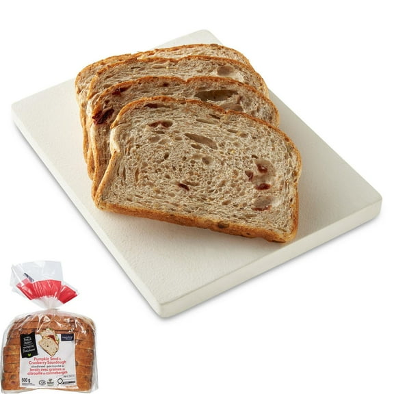 Your Fresh Market Pumpkin Seed & Cranberry Sourdough Sliced Bread