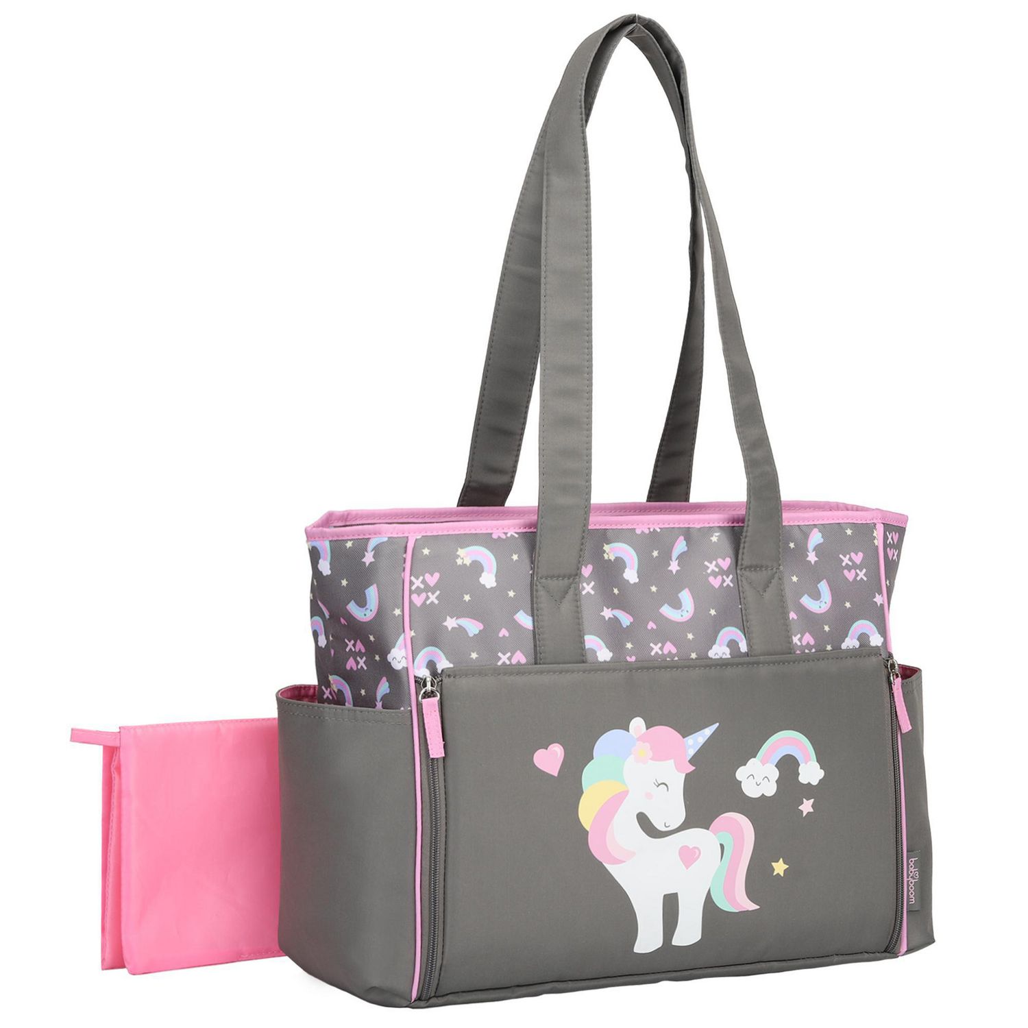 RosaStella 1 Pcs Stylish 3 compartments Unicorn Art Craft Kids Backpack for  School 15 L Backpack Pink - Price in India | Flipkart.com