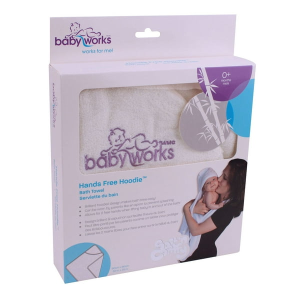 Baby Works™ Hands Free Hoodie™ Bamboo Apron Towel