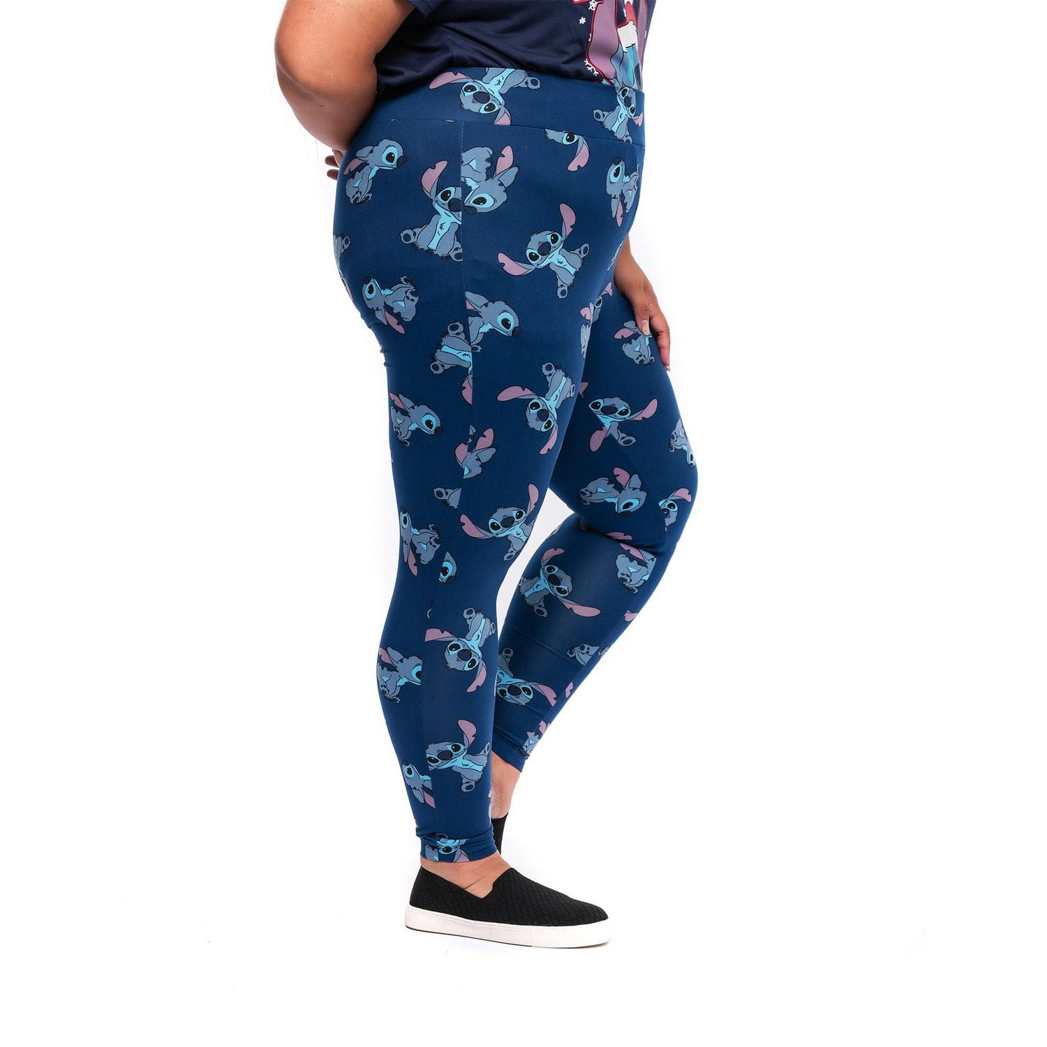 Ladies Plus Disney Stitch Leggings