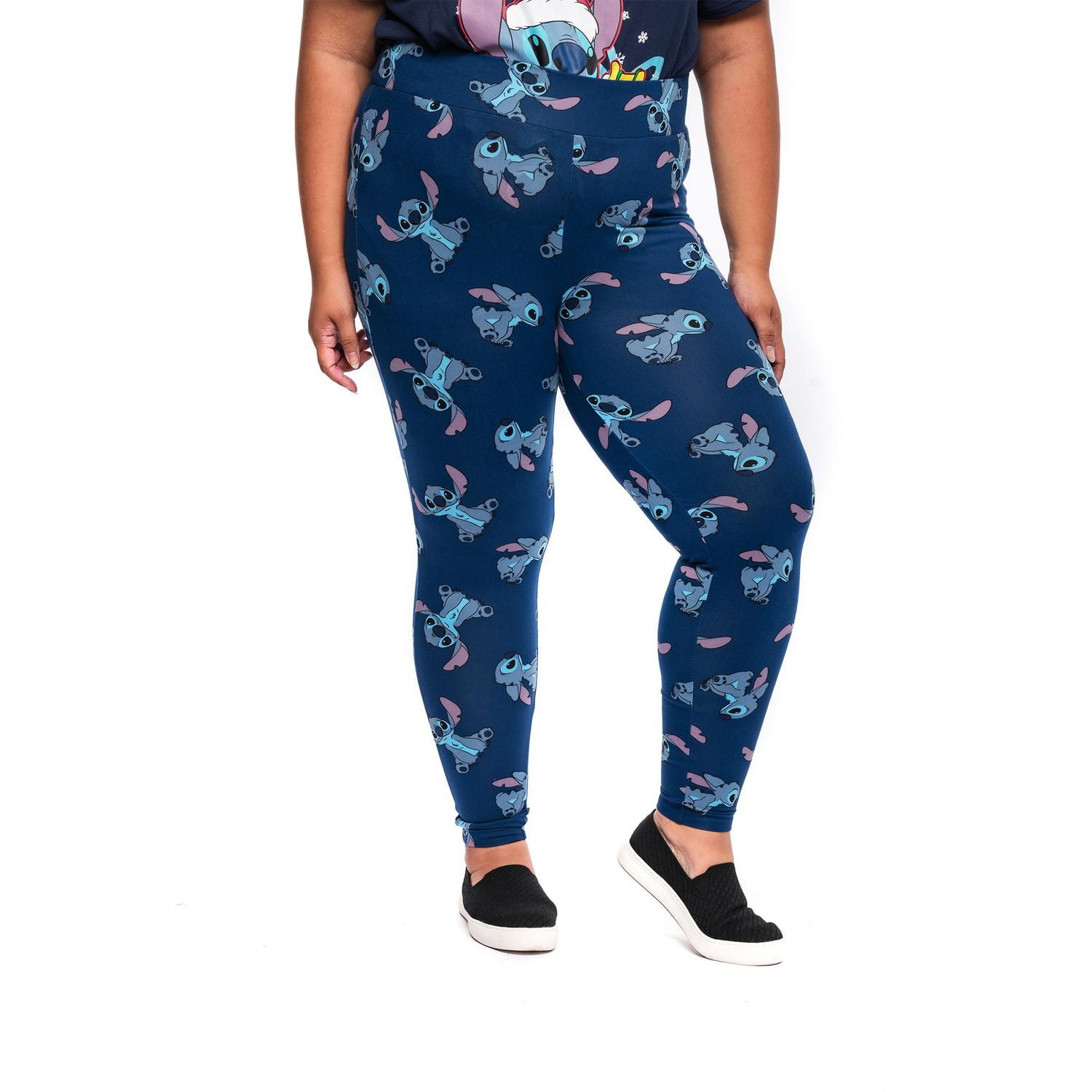 Ladies Plus Disney Stitch Leggings