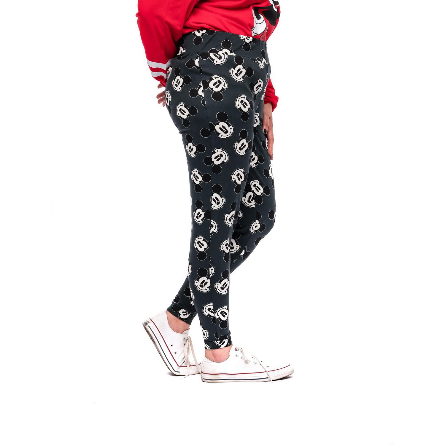 Ladies Plus Disney Mickey Leggings