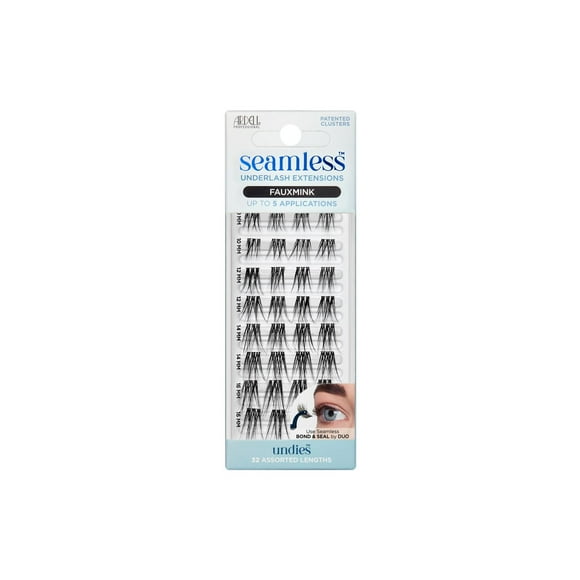 Ardell - Seamless Underlash Extensions - Faux Mink Refill Kit - 32 Assorted Lengths Undies, Refill Faux Mink