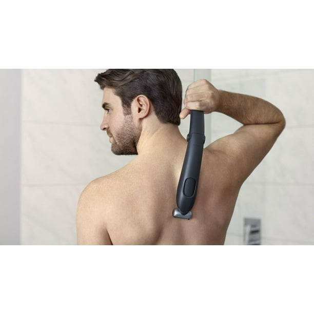 Philips Bodygroom Series 5000, waterproof with rounded trimming combs,  BG5020/15, Smooth full-body shave 