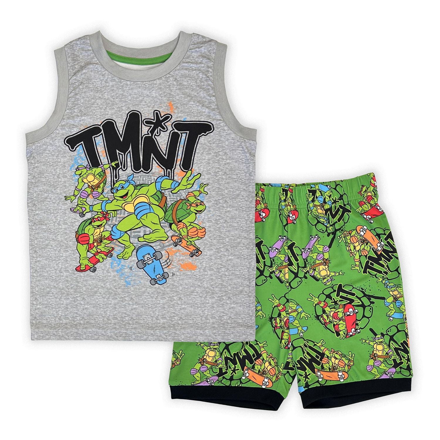 Teenage Mutant Ninja Turtles Boys 2-pc pyjama sleeveless tank top and short set