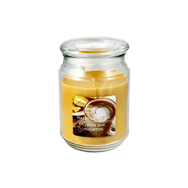 MAINSTAYS HAZELNUT CREAM 19OZ SCENTED JAR, 19oz / 538 grams - Walmart.ca