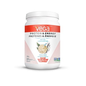 Vega Protein & Energy Vanilla Bean - Plant Based Vegan Protein Powder