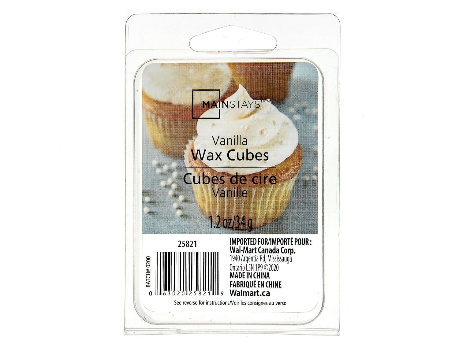 MAINSTAYS VANILLA SCENTED WAX MELTS Walmart Canada