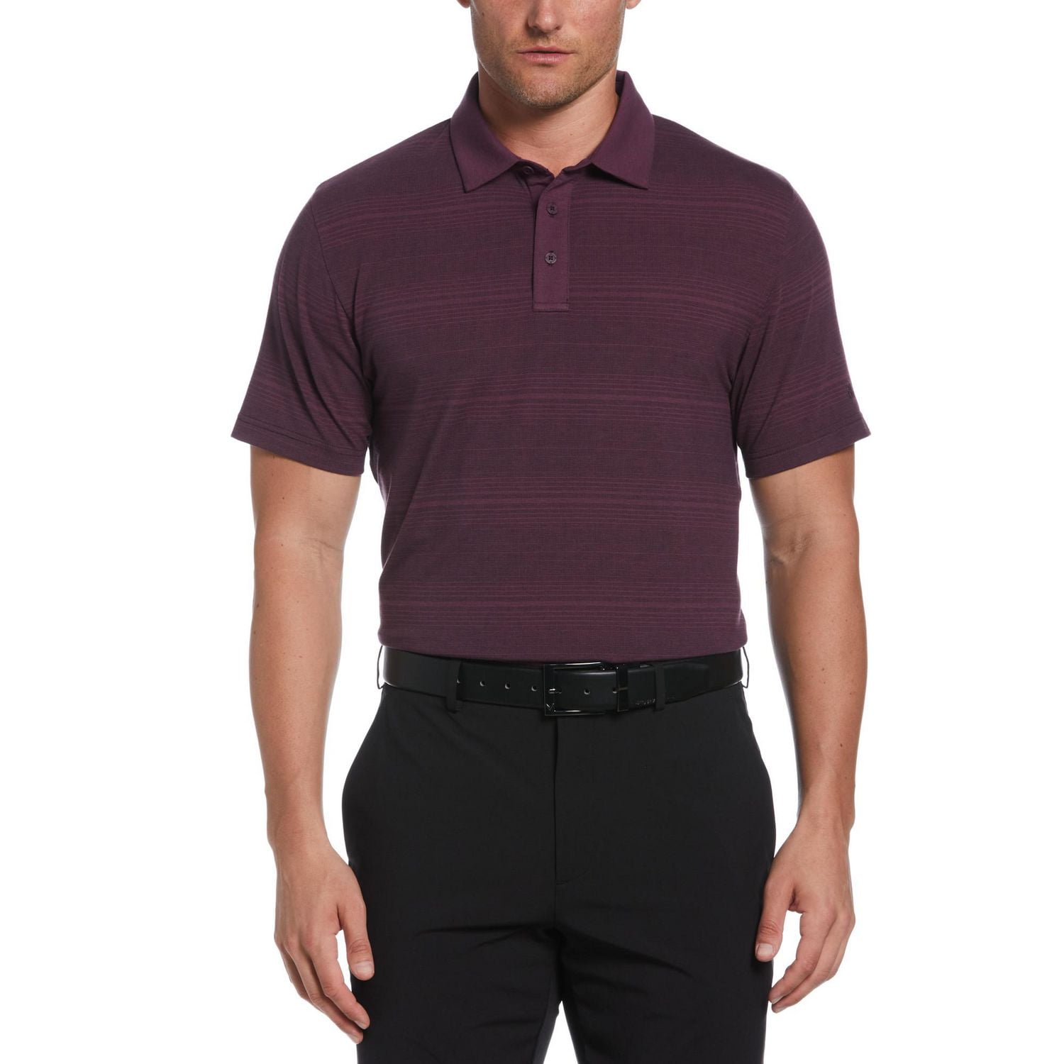 Ben Hogan Men's Striped Golf Polo Shirt