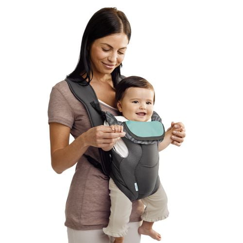 Breathable Infant Carrier (Grey Chevron) 