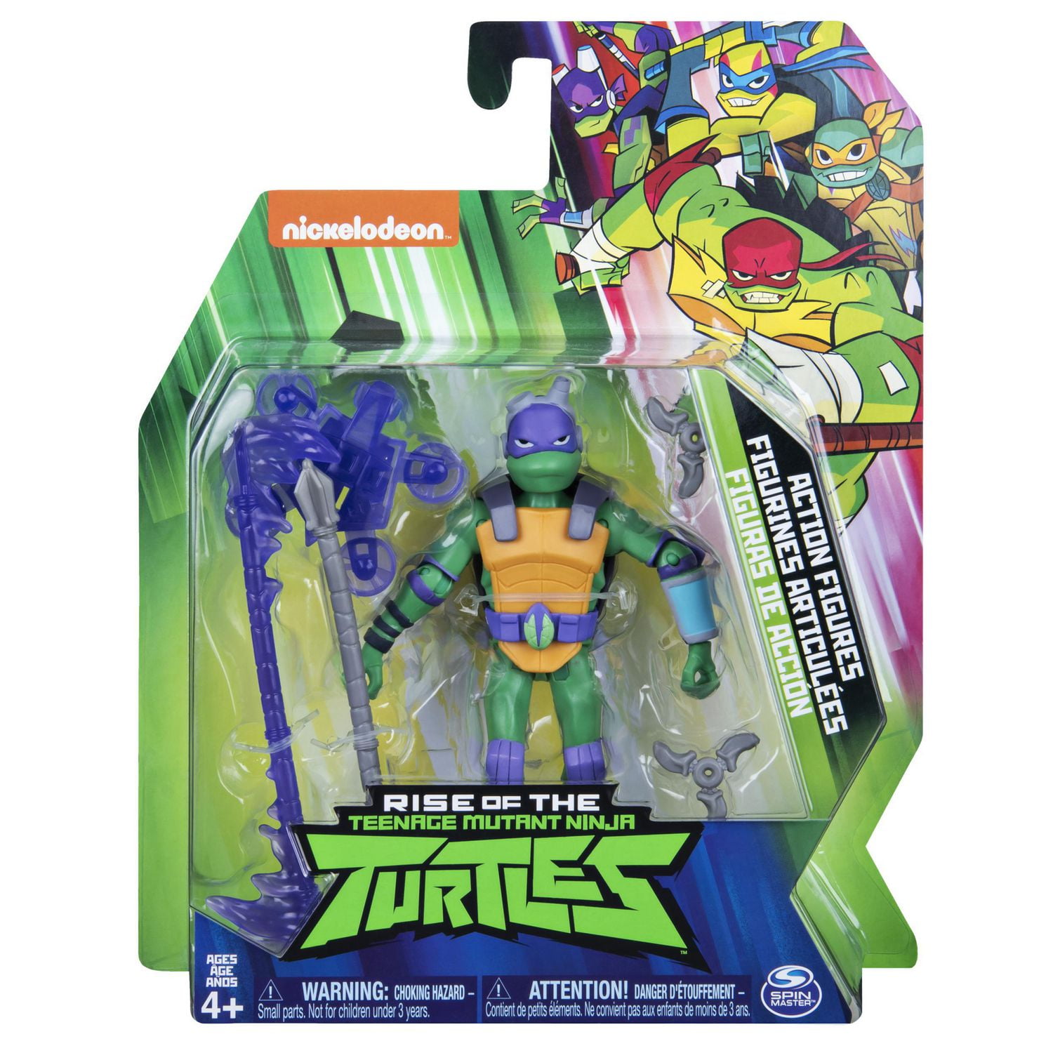 Rise of the teenage mutant ninja turtles action clearance figures