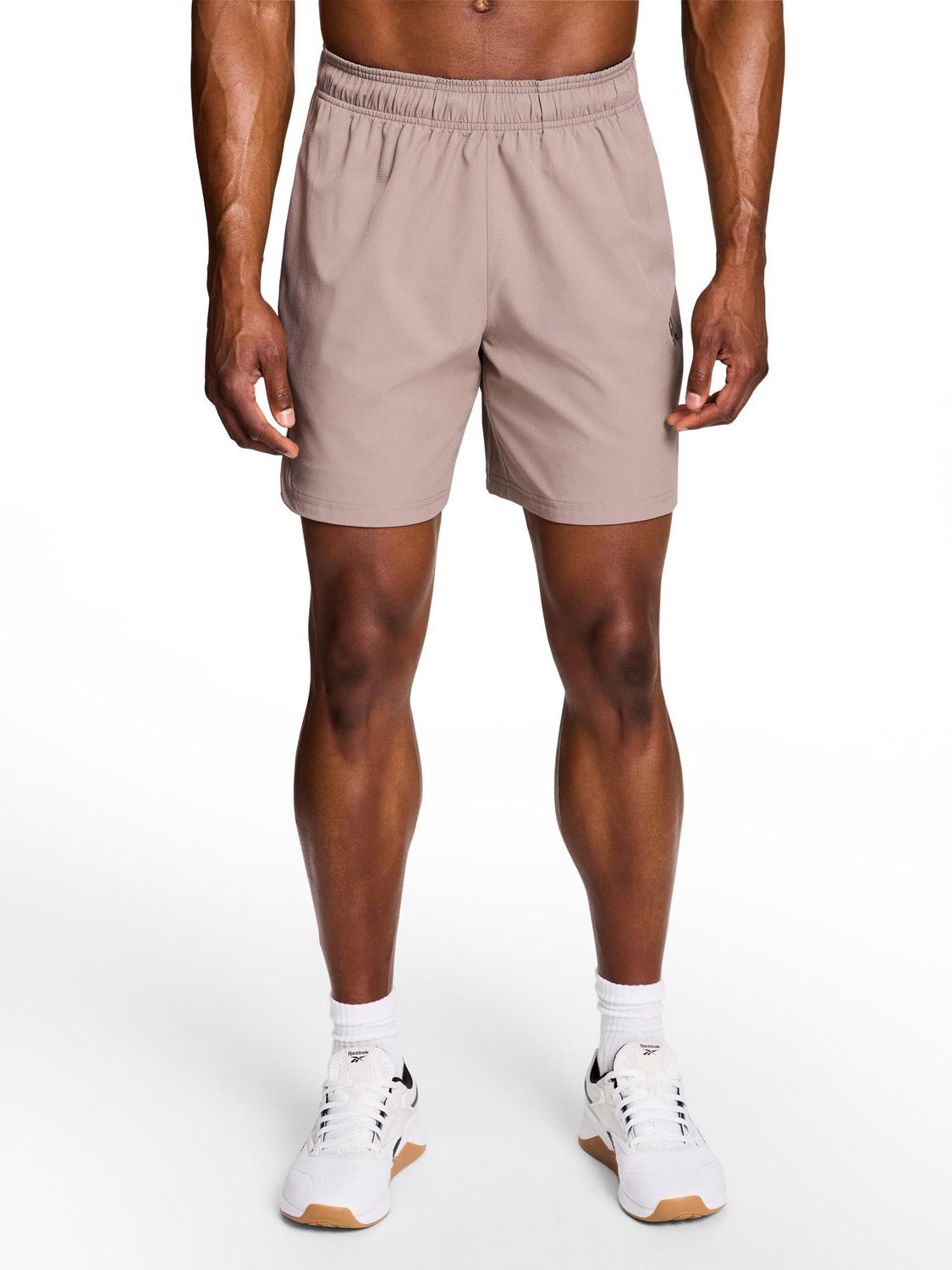 Short d'entraînement Reebok Pace Breaker pour homme, entrejambe de 7"