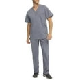 thumbnail image 3 of Scrubstar Men's Core Essentials V-Neck Scrub Top, 3 of 5
