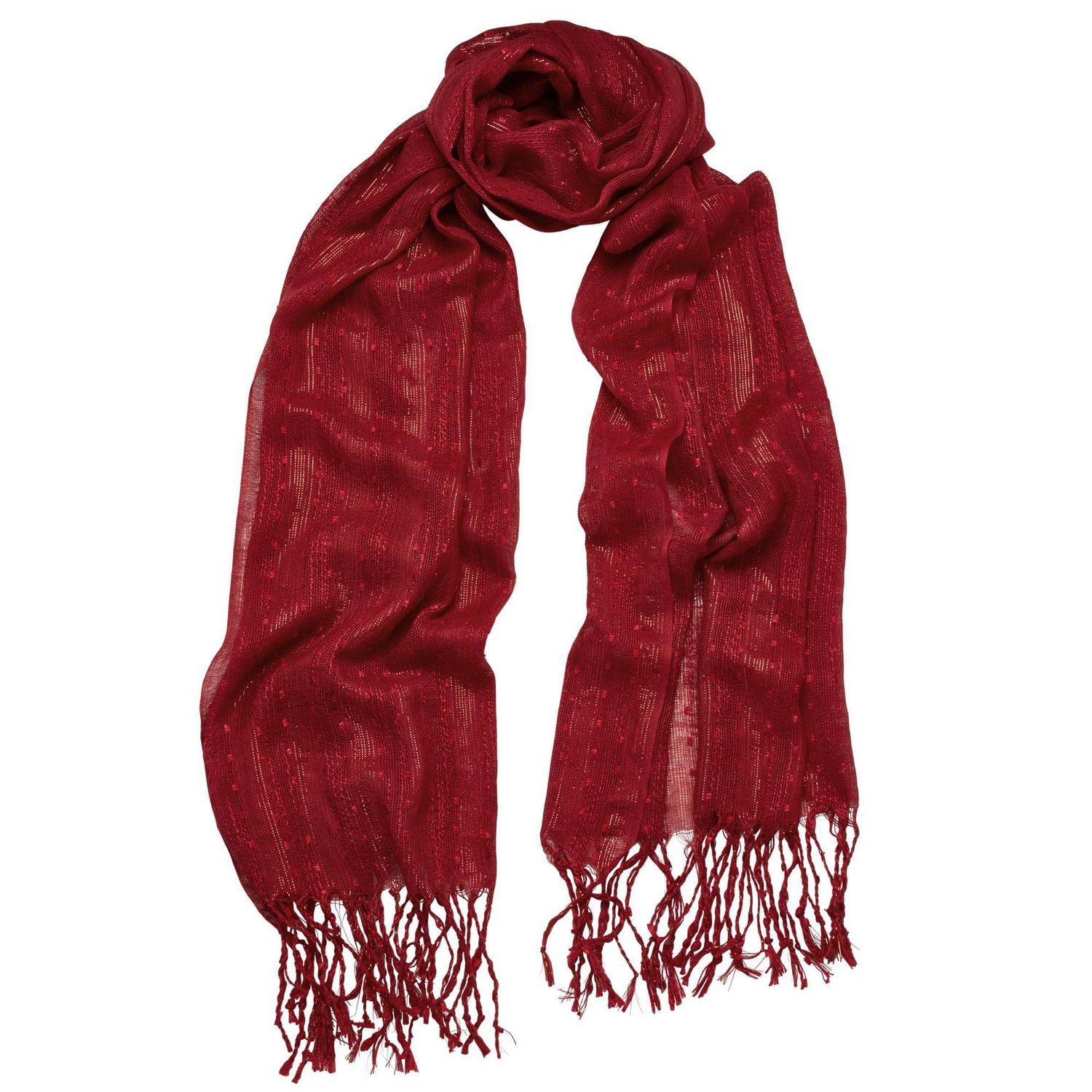 Solid Eyelash Lurex Scarf By Walmart Canada