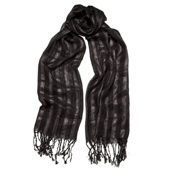 Echarpe Fourrure Unie Lurex George