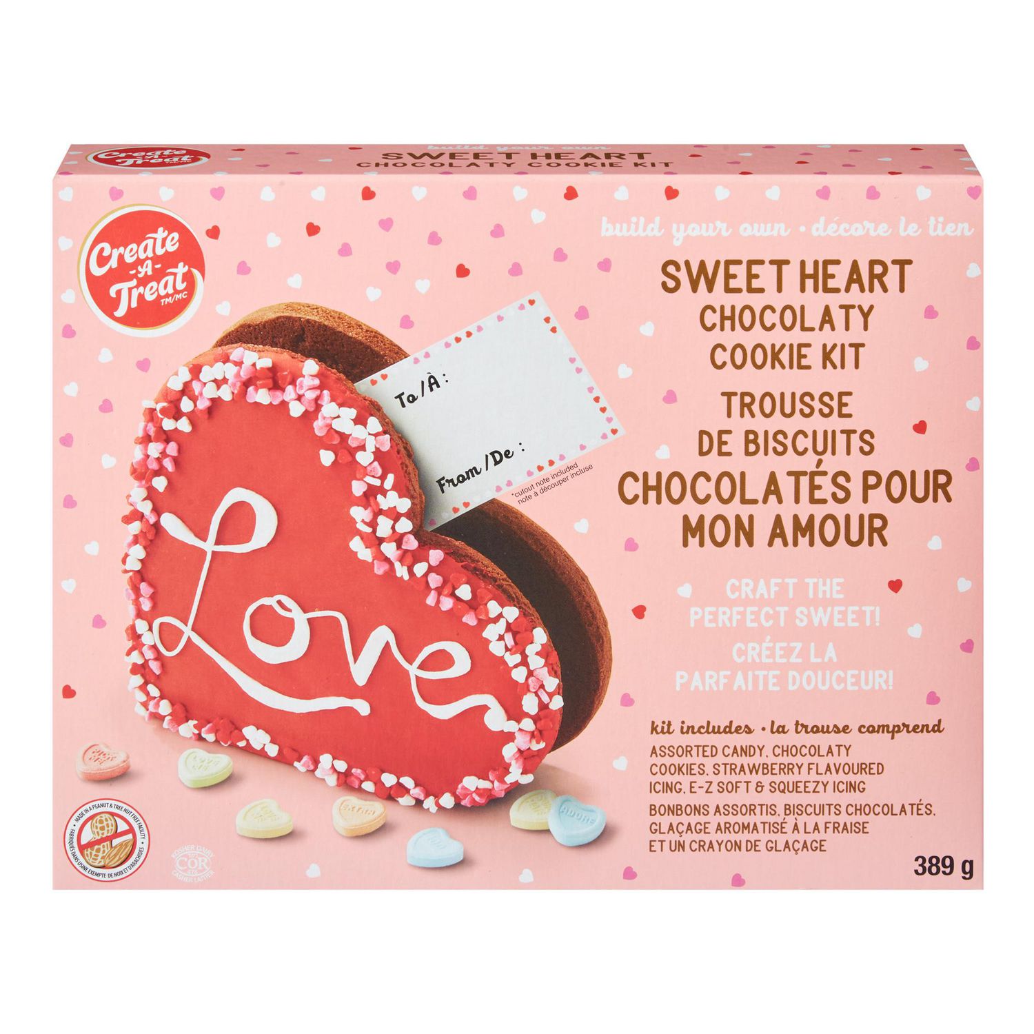 Create-A-Treat Sweet Heart Chocolaty Cookie Kit