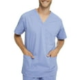 thumbnail image 1 of Scrubstar Men's Core Essentials V-Neck Scrub Top, 1 of 5