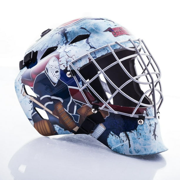 Franklin Sports Youth Montreal Canadiens GFM 1500 Street Hockey Goalie Face  Mask