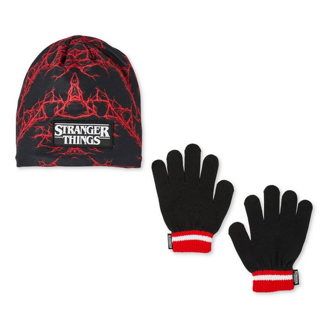 Ensemble 2 pièces avec tuque Stranger Things Netflix pour garçons