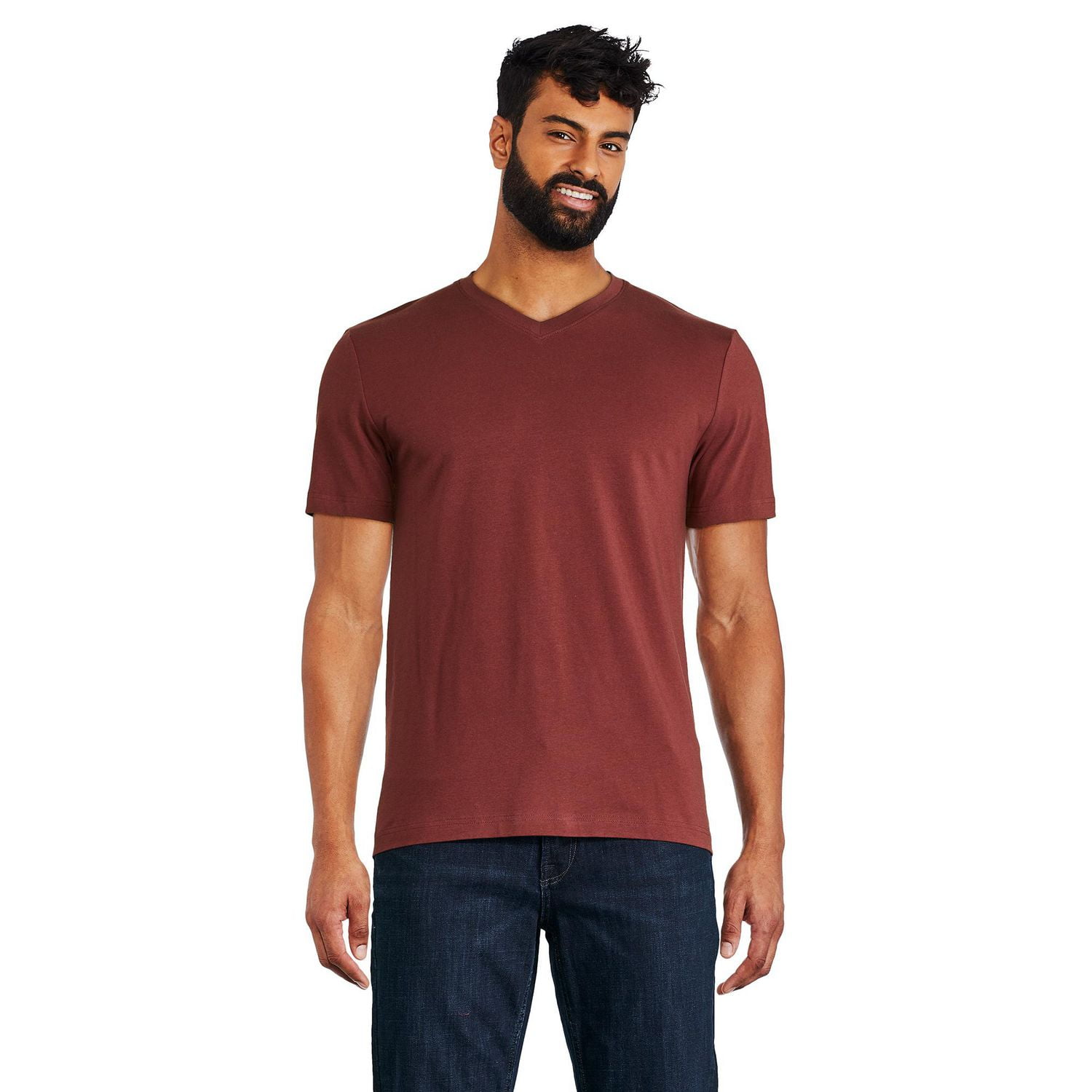 George Men's Stretch V-Neckline Tee