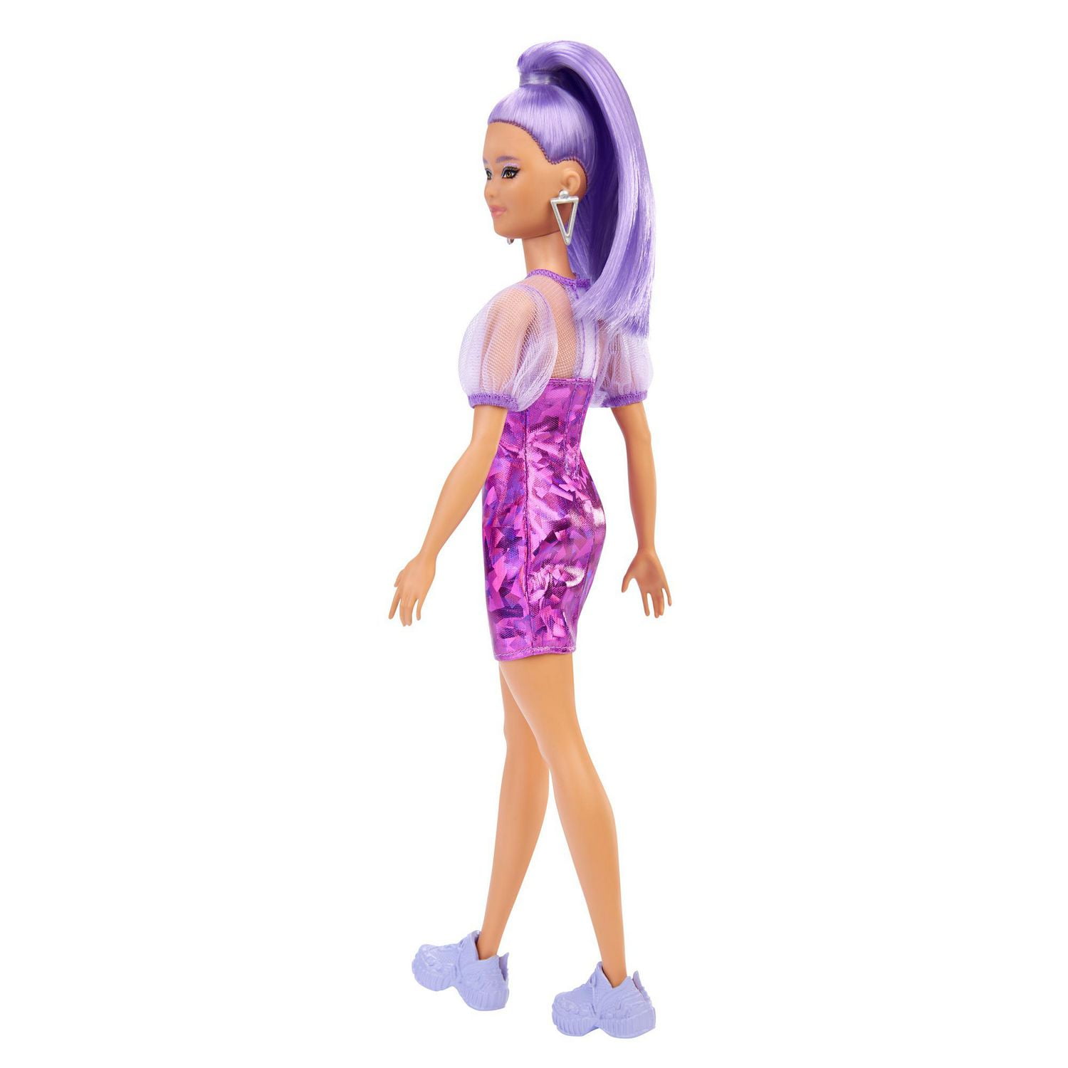 Barbie fashionista purple hair on sale