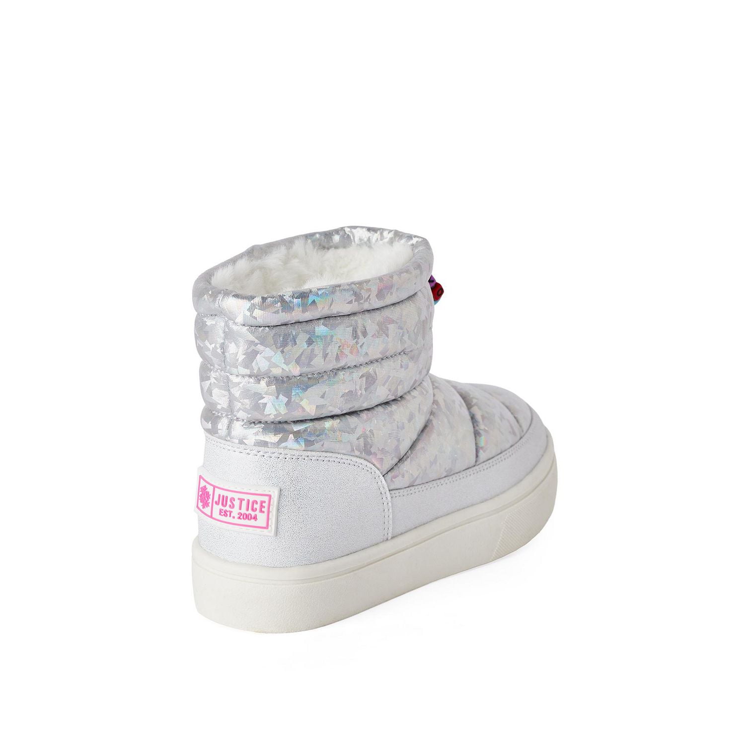 Justice Girls' Holographic Boots
