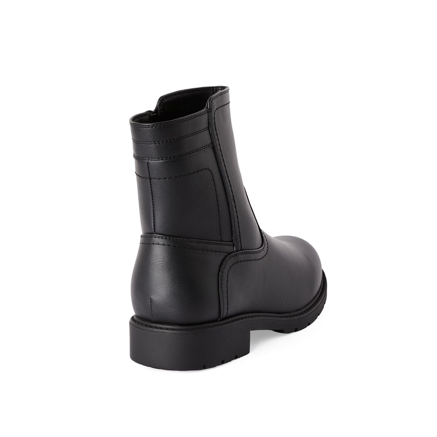 Bottes d’hiver zippées sur le côté George pour hommes Pointures larges 8-13