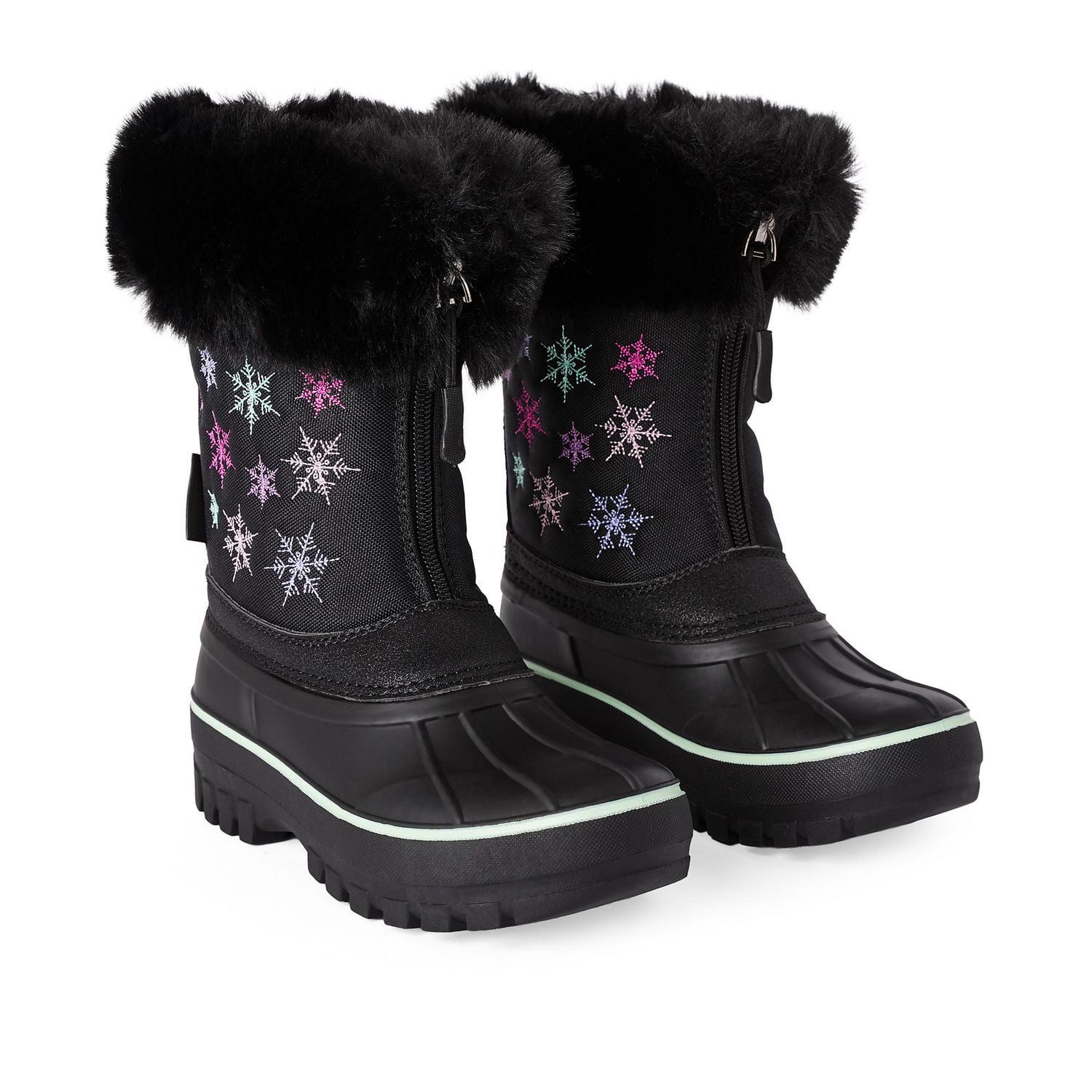 George Girls' Winter Boots, Sizes 12-4