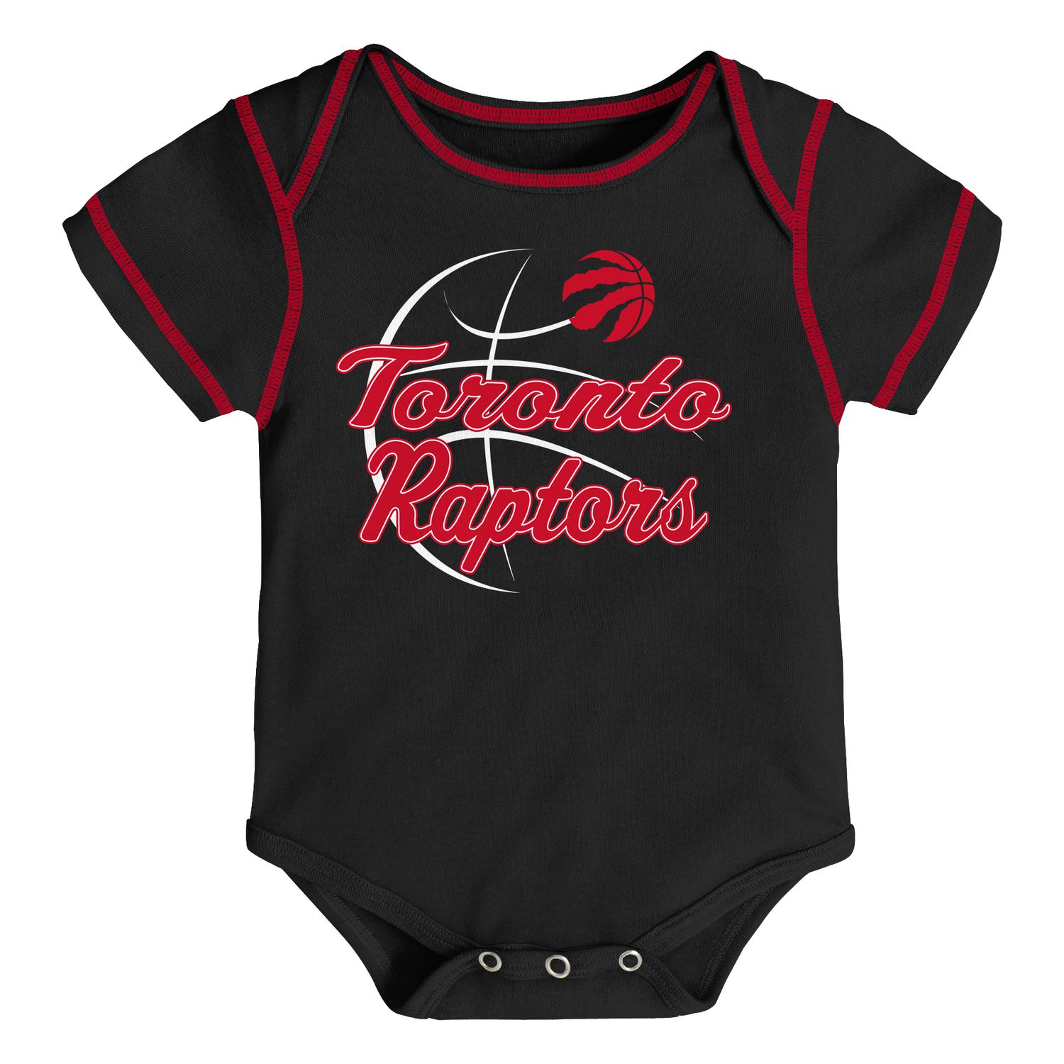 Toronto Raptors Baby Rompers, Raptors Onesies, Bodysuits