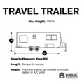 thumbnail image 2 of Classic Accessories Polypro 3 Travel Trailer Cover, Fits 22' to 24'L Trailers, 2 of 5
