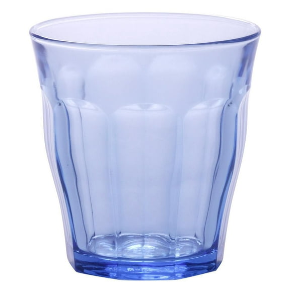 Duralex Picardie Marine Blue Glass Tumbler, 250 ml Set of 4