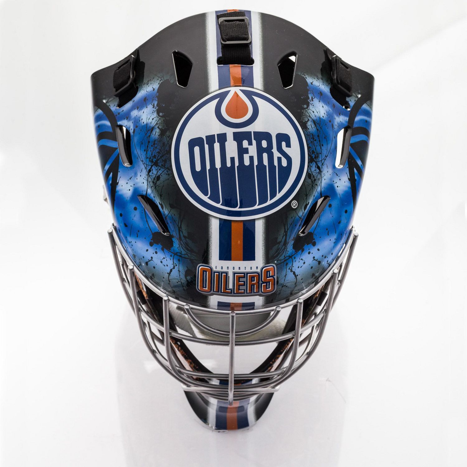 Franklin Sports NHL Edmonton Oilers Goalie Face Mask, Oilers