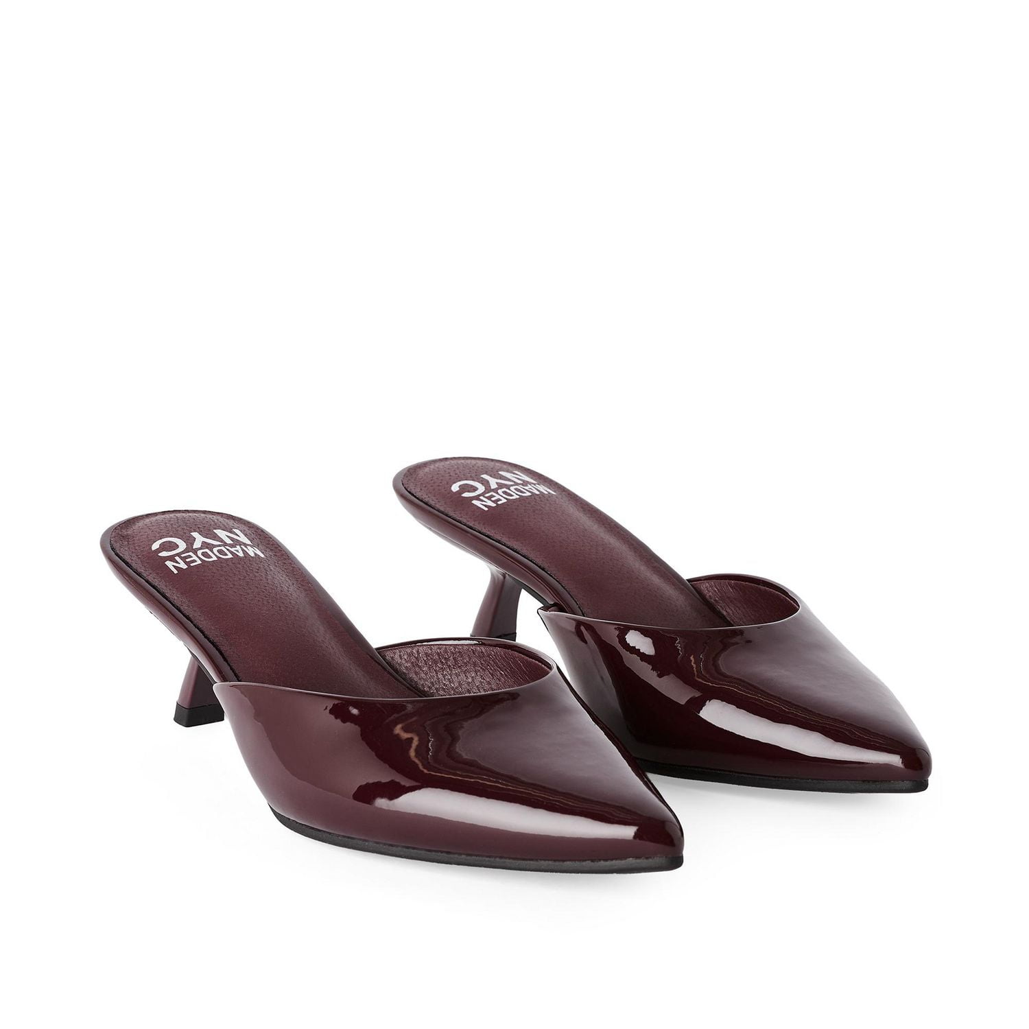 Madden NYC Women's Kitten Heel Mules