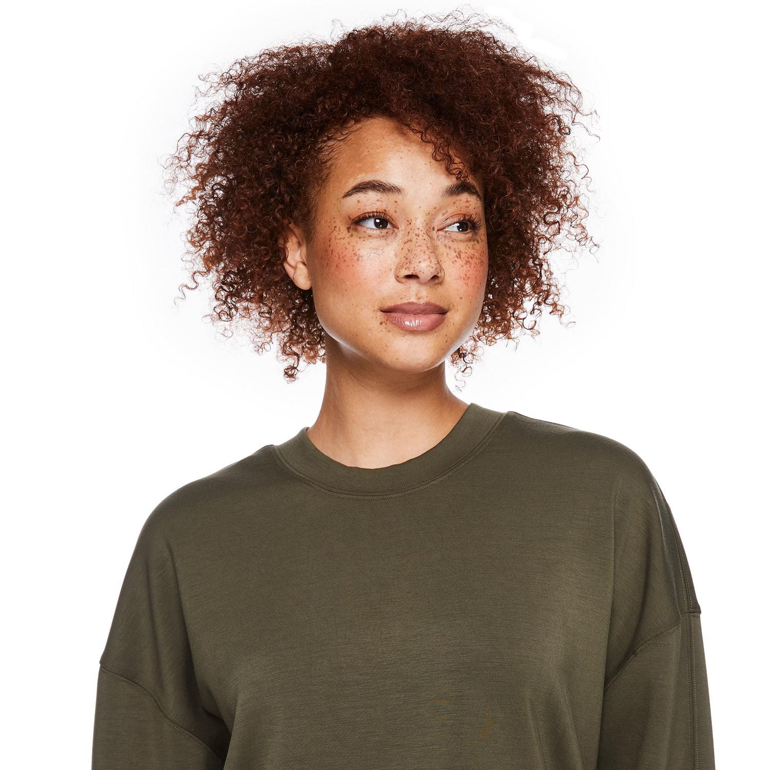 Haut en tricot doux George pour femmes Tailles TP–TTG