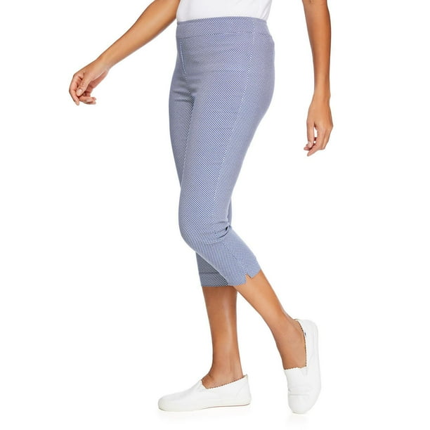 Esenchel Women's Plus Size Capri Pajama Pants Rayon Sleep Capris