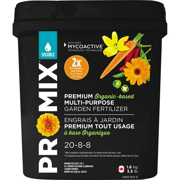 PRO-MIX® Organic-based Multi-Purpose Garden Fertilizer 20-8-8