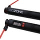 Corde à sauter sans fil GoZone – Rouge/noir Avec compteur numérique – image 2 sur 9