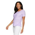 thumbnail image 2 of Iyla Women's Short Sleeve Ripple Tee, 2 of 6