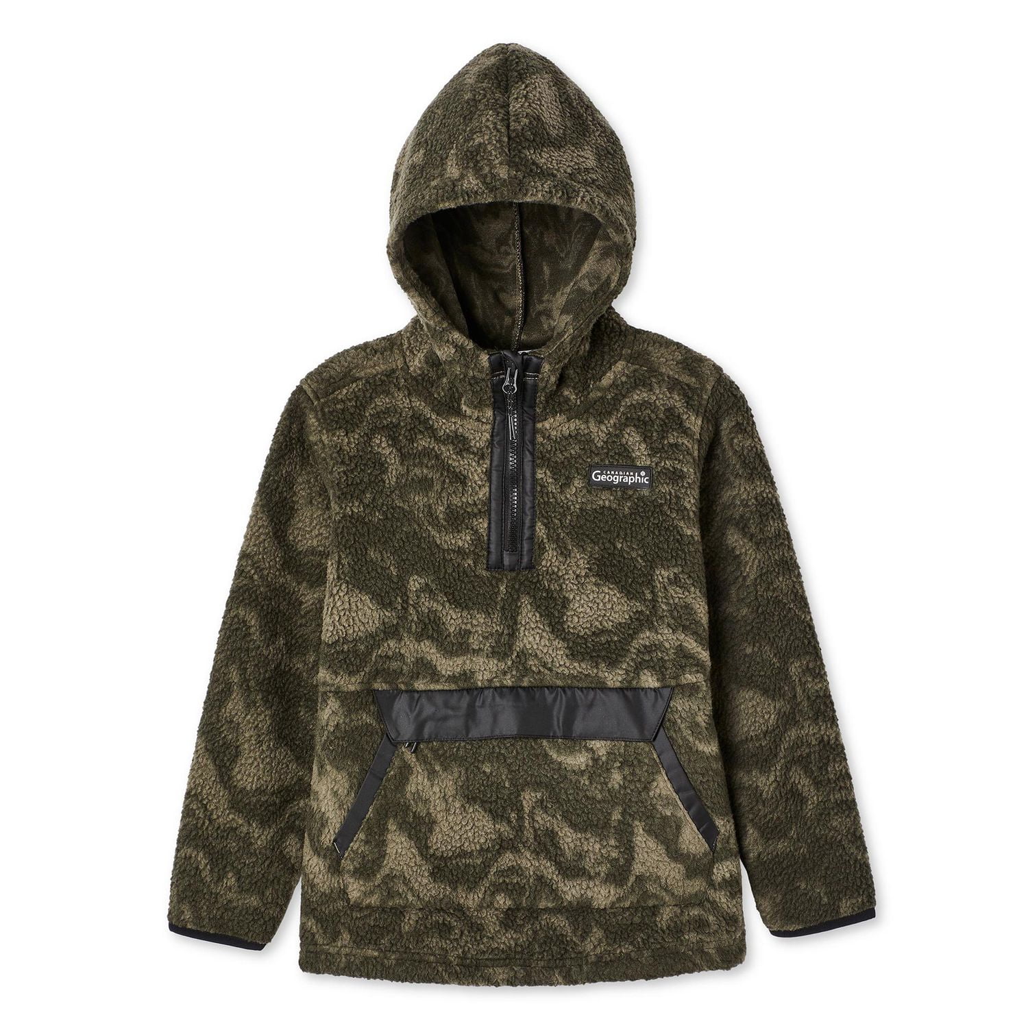 Chandail en fausse peau de mouton Canadiana x SGRC collection non genrée pour enfants Tailles TP–TG