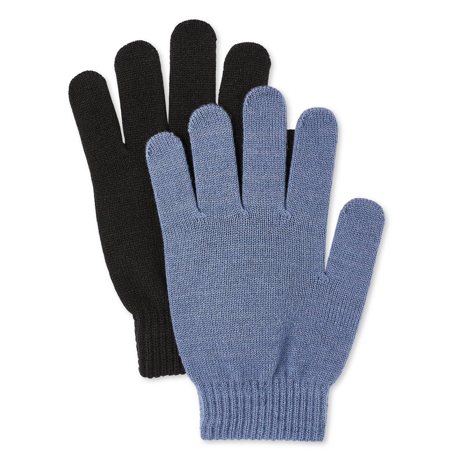 Time and Tru Women's Mini Mittens 2-Pack, One Size