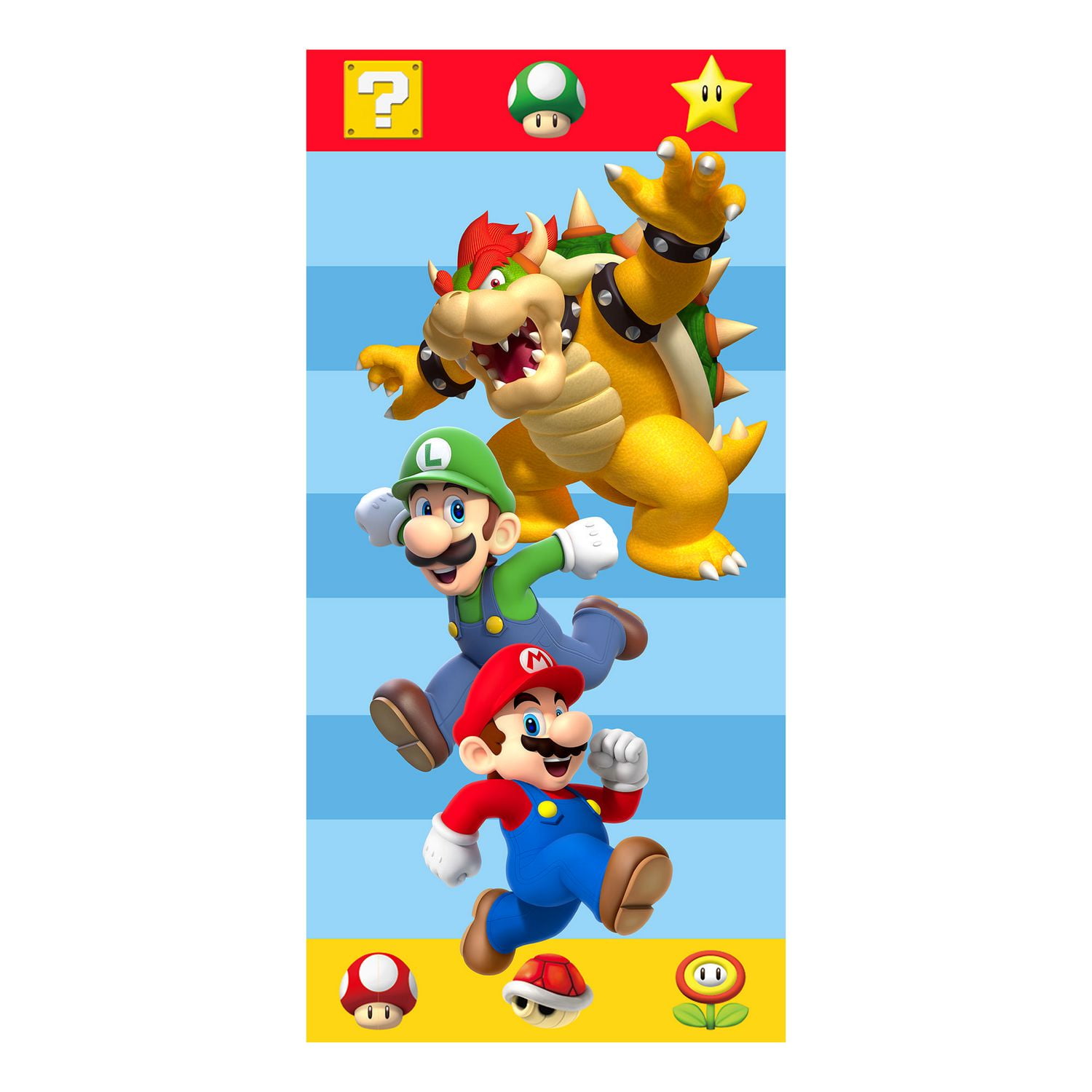 Super Mario "Help A Friend" Beach Towel Walmart Canada