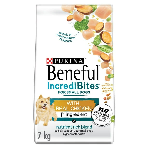 Beneful IncrediBites for Small Dogs with Real Chicken, Dry Dog Food ...