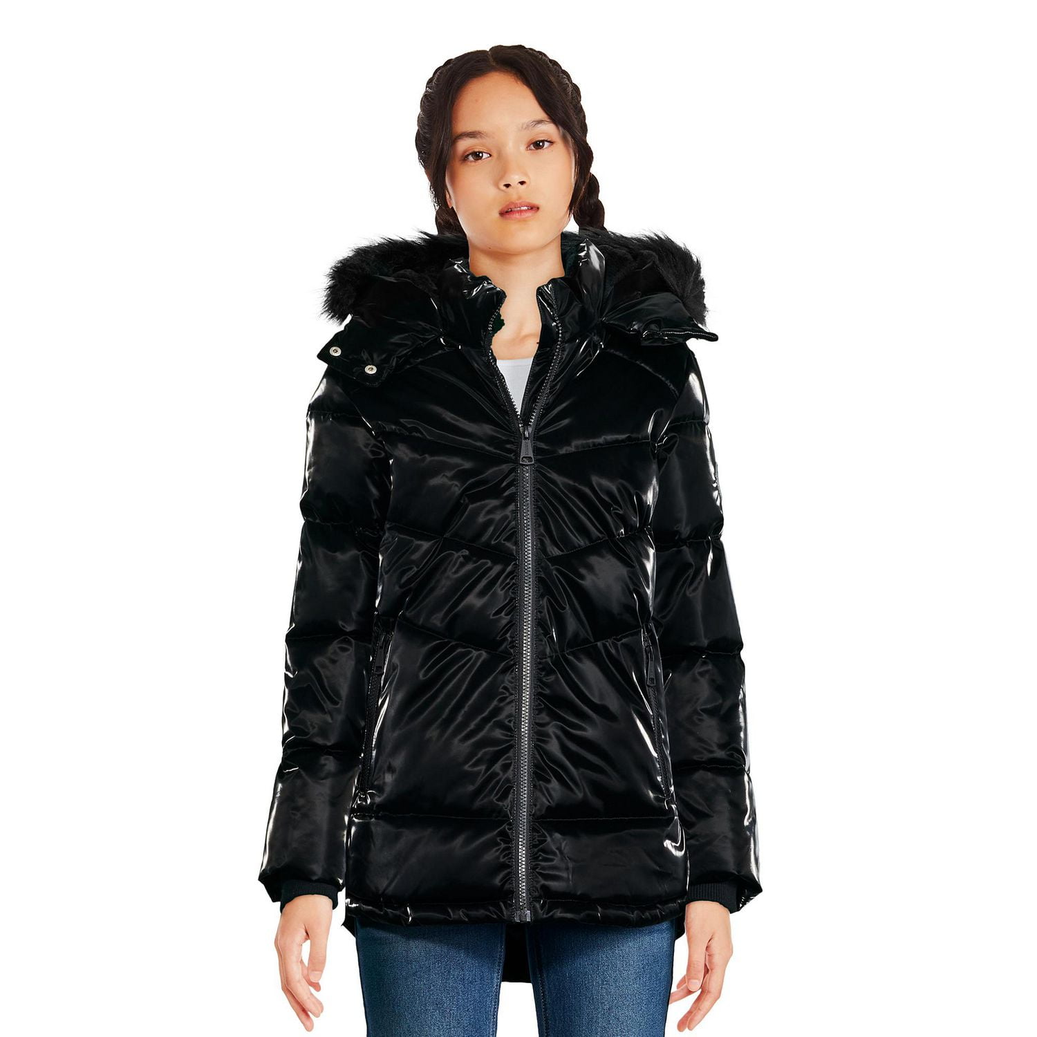Parka Justice pour filles Tailles TP–TG