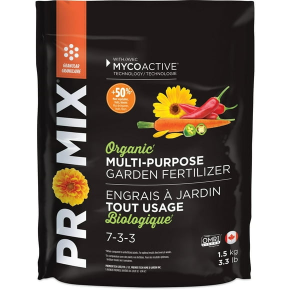 PRO-MIX® Organic Multi-Purpose Garden Fertilizer 7-3-3