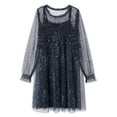 thumbnail image 1 of Robe en maille à manches longues George pour filles, 1 of 2
