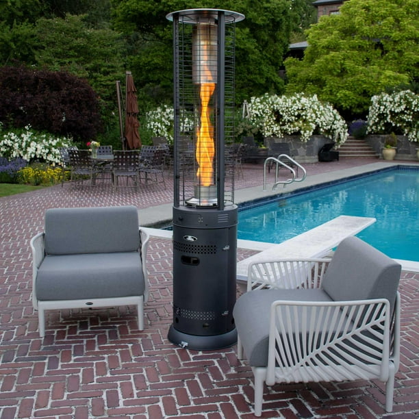 Outdoor Heating Natural Gas Patio Venturi Heaters Spiral Flame