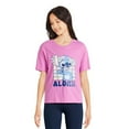 thumbnail image 1 of Disney Girls' Stitch Short Sleeve Tee, 1 of 3