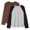 thumbnail image 1 of George Boys' Long Sleeve Tee 2-Pack, 1 of 2