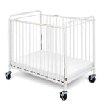 Foundations Chelsea Steel Crib - Clearview